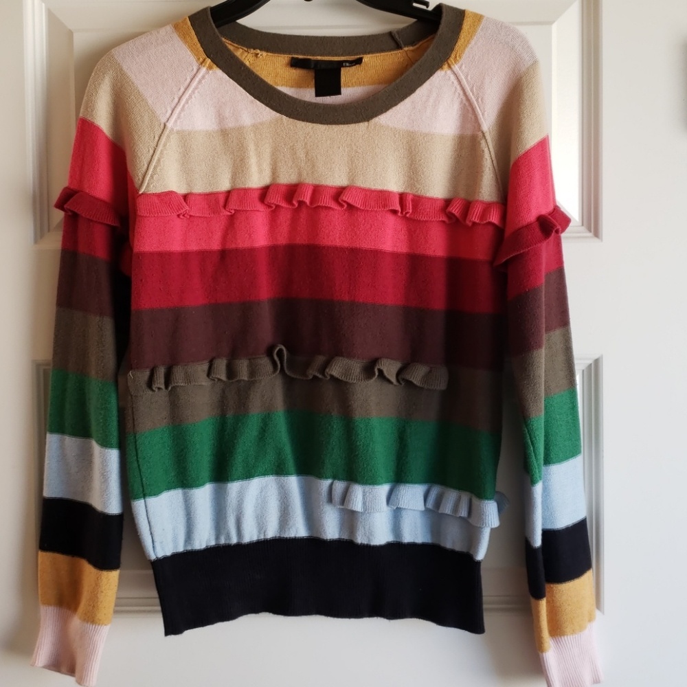 Stripe multi color sweater